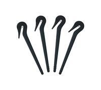 KINBOM 4 pièces Coupe Élastique, Band Cutter Elastic Hair Band Remover Coupe-Bandeau Élastique Pic de Poney Rubber Band Remover pour Tous les Types de Cheveux (Noir)