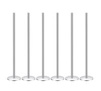 KINBOM 6 Pièces Noyau de Chauffage de Gâteau, 14.5cm de Long Acier Inoxydable Cake Heating Cores Ensemble d'Outils de Cuisson à la Maison pour la Décoration de Gâteau