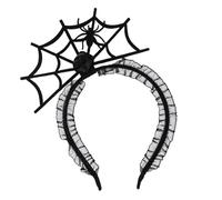 KINBOM Halloween Stirnband Spinnennetz Halloween Halloween Deko Ghost Bandeau, Spider Web Bandeau Spider Web Bandeau Spiderweb Cheveux Accessoires pour Costumes d'Halloween