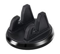 KINBOM Support de Voiture pour Téléphone Portable, Rotation Arbitraire à 360° Voiture Support de Téléphone Rétroviseur Montage Antidérapant Support de Montage pour Tableau de Bord de Voiture (Noir)