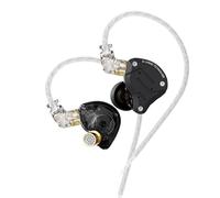 KINBOOFI - Écouteurs Intra-Auriculaires KZ ZS10 Pro, 4BA 1DD, écouteurs HiFi pour scène, pour Chanteur, Guitariste, Batteur (Noir Mat, sans Micro)