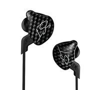 KINBOOFI Écouteurs Intra-Auriculaires KZ ZST - Couleur équilibrée - Double Pilote Hybride - HiFi - Basse - Noir - sans Micro