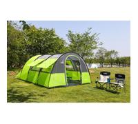 KINCAMP Tente de camping familiale 4 personnes tunnel SORRENTE - 2 chambres - imperméabilité 5000mm