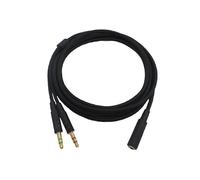 KINCJON 3.5mm Universal 2 in 1 Gaming Headset Audio- Extend Cable for Cloud II/Alpha-/Cloud Flight/Core Hea-A1