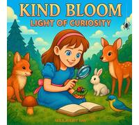 Kind Bloom: Light of Curiosity: A Coloring Book for Creative and Lively Girls