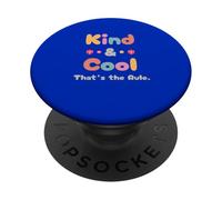 Kind & Cool That's The Rule - Design Humoristique PopSockets PopGrip Adhésif