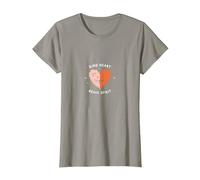 Kind Heart Brave Spirit Lion Inspiration, Maternelle T-Shirt, Femme, Ardoise, S