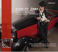 Walter Genuin – Kind of Jazz – Œuvres pour clarinette et piano – CD