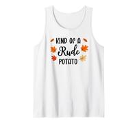 Kind of Rude Potato Sweet Potato Funny Thanksgiving Couples Débardeur