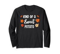 Kind of Sweet Potato Rude Potato Couples Funny Thanksgiving Manche Longue