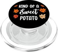 Kind of Sweet Potato Rude Potato Couples Funny Thanksgiving PopSockets PopGrip pour MagSafe
