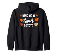 Kind of Sweet Potato Rude Potato Couples Funny Thanksgiving Sweat à Capuche