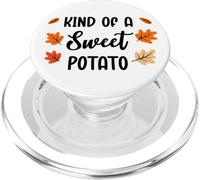Kind of Sweet Potato Rude Potato Funny Thanksgiving Couples PopSockets PopGrip pour MagSafe