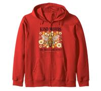 Kind Words are Sweet Honey Christian Bee Proverbe de la Bible Sweat à Capuche