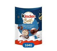 Kinder Balls lait & éclats de biscuits croustillants au cacao 164g