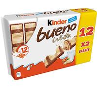 Kinder Barre Chocolatées Chocolat Blanc, 468g