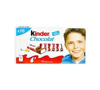 Kinder Bâtonnets de Chocolat fourrés au lait 200 g - Lot de 4