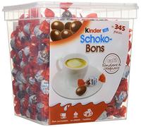 Kinder Megabox Schoko-Bons Mini – Chocolats au lait fourrés lait & noisettes – 2 kg