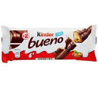 Kinder 1 Boîte de 30 Unités de Kinder Bueno avec 2 bâtonnets chacun - 43g x 30