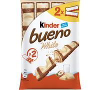 KINDER Bueno White - 2 x 2 barres 78g