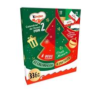 Kinder Calendrier de l’Avent pour 2 - 336g - Chocolats à partager - Kinder Bueno, Country, Love & Mini - Idée cadeau gourmande pour Noël