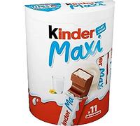 Kinder Chocolat supérieur au lait avec fourrage au lait - Le boîte de 11 bâtonnets, 231g