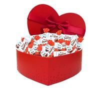 KINDER | Coffret Coeur Gourmand et son assortiment de Chocolats KINDER | 600g - Boîte Prête à Offrir pour LA SAINT VALENTIN