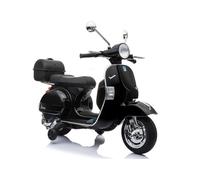 Scooter electrique 12V VESPA Noir - Pack Luxe
