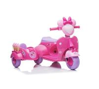 Kinder Elektroauto 6V Dreirad LED Musique Rose Eisdiele