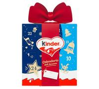 Kinder Giftbox 2025 Calendrier de l'Avent 24 Chocolats et Snacks Assortis Kinder, Idée Cadeau, Lot de 214 gr