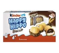 KINDER Happy Hippo 5 Biscuits Cacao de 20,7g soit 104g - Lot de 3 paquets.