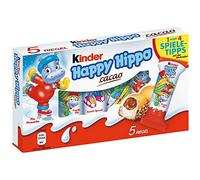 Kinder Happy Hippo Cocoa Cream Biscuits : Pack of 5 Biscuits by Kinder