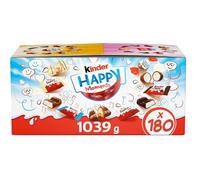 Kinder Happy Moments Mini Mix 1039 g -5 variétés - Chocolats Individuels - Coffret Gourmand à Partager - Idéal Cadeau, Pâques , Noël