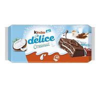 KINDER - Kinder Delice Coconut 370G - Lot De 4 - Vendu Par Lot