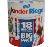Kinder Kinder maxi - Le paquet de 18 barres, 378g