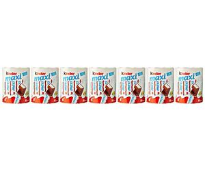 Kinder Maxi Barres Chocolatées 210 g 10 Pièces - Lot de 7