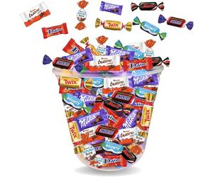 KINDER, MILKA, Célébration, DAIM - Assortiment de 120 chocolats