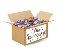 KINDER, MILKA, CÉLÉBRATIONS - 1000 Chocolats Individuels - 8 kg
