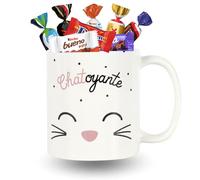 KINDER, MILKA, CÉLÉBRATIONS - Mug Chat Chatoyante et 20 Chocolats