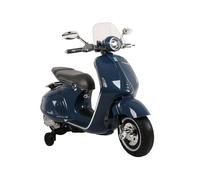 Kinder Motorrad Roller Elektroauto 2x45W LED MP3 USB Vespa Kinderfahrzeug