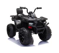 Kinder Quad Électrique 24V 2x200W EVA LED MP3 Noir Miniquad