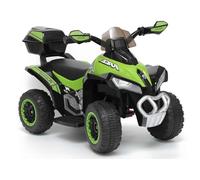 Kinder Quad Électrique 6V LED Musique Véhicule Enfant ATV Vert Miniquad