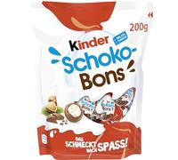 KINDER Schokobons Bonbons au chocolat et noisettes 200 g
