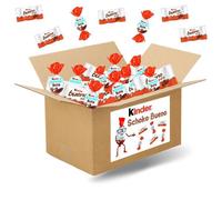 KINDER Schokobons et Mini Bueno | Assortiment 120 mini-chocolats | Plus de 700g de douceurs à Partager