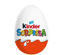Kinder Sorpresa, Pack de 3 Boîtes de 72 Œufs, Mini Œufs Chocolat pour Anniversaire
