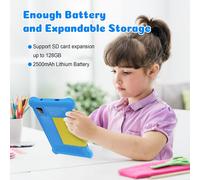 Kinder Tablet 7 Inch Android Tablet Für Kids 5Gb Ram 32Gb Rom Kindersicherung Ips Hd Bluetooth Wifi Quad Core Dual-Kameras Children'S Tablets Pc Mit Schutzhülle (Bleu)