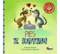 Kinder- und Jugendbücher / Ach te zwierzaki Pies z kotem booklet - Katarzyna Vanevska / Awm