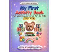 Kindergarten Activity Book for Kids Ages 4-6: Fun Pages of Alphabet Tracing, Number Counting, Matching Games, Find the Difference & Coloring