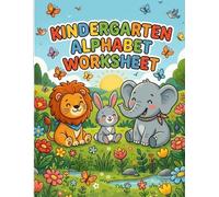 Kindergarten Alphabet Worksheet: Learn the ABCs with Tracing, Colouring, Letter Recognition, and Early Learning Games