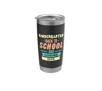 Kindergarten Back To School And Looking Cool Gobelet isotherme en acier inoxydable double paroi